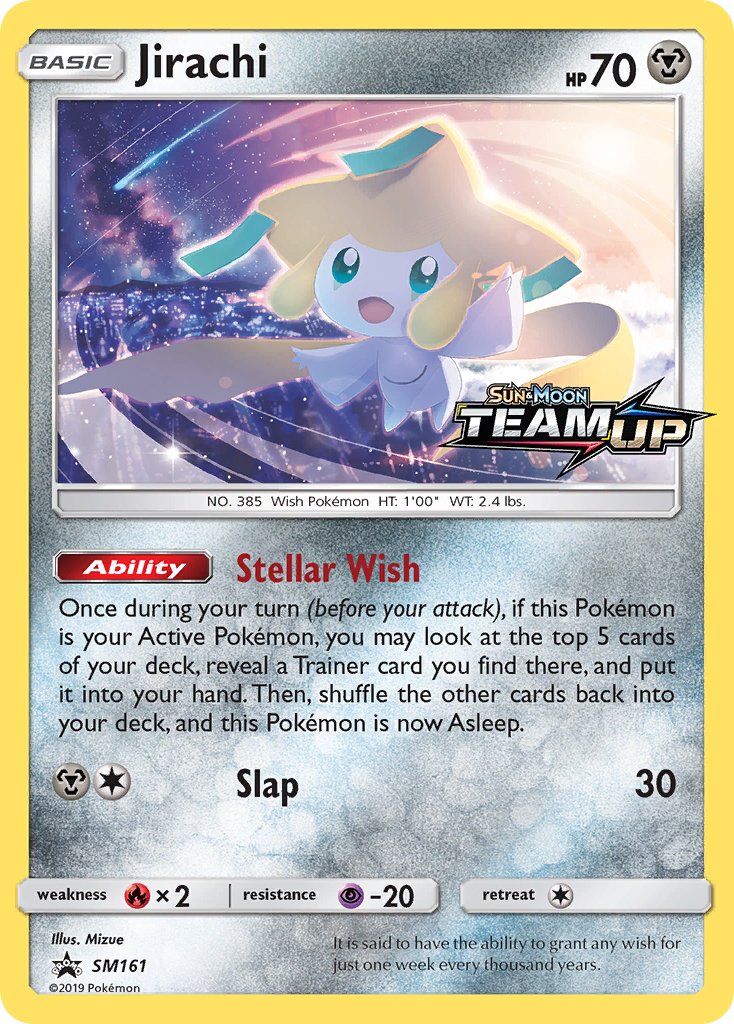 Sun & Moon Promo Jirachi #161